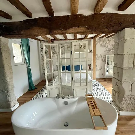 بيت للعطل La Maison Du Port Sauvage - Au Bord De La Loire Saint-Clément-des-Levées